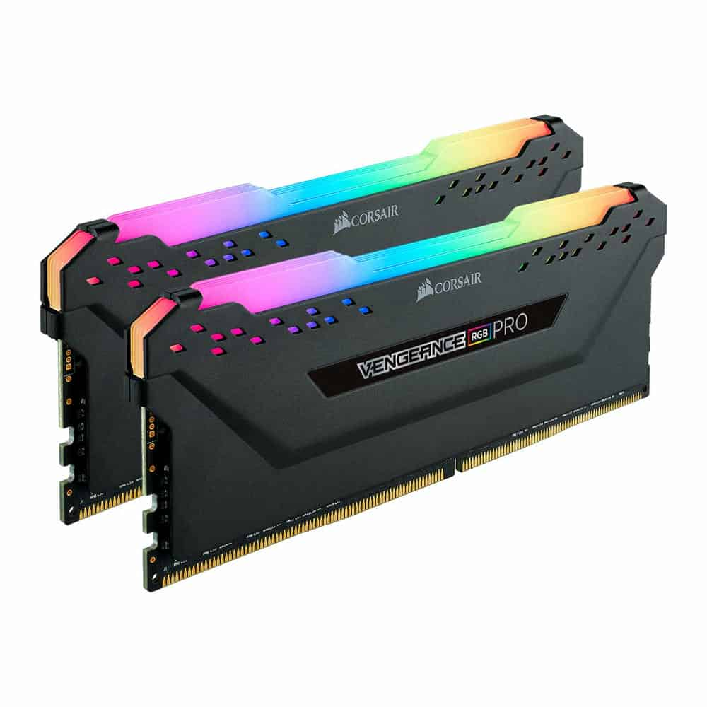 Corsair Vengeance RGB PRO Black 16GB 2666 MHz DDR4 Dual Channel Memory Kit